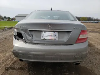 2011 Mercedes-Benz C-Class C 300 Sport with VIN WDDGF8BB4BR134573, listed as a Copart auction lot 53039115 with 122,895 mi miles and Salvage Title. Bid and sale history available at carsss.com. Image 6.