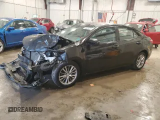 2014 Toyota Corolla L с VIN 5YFBURHE7EP066737, выставлен на аукционе Copart как лот 59625245 с пробегом Не указан миль и На запчасти • Non repairable. История ставок и продаж доступна на DreamBid. Изображение 1.