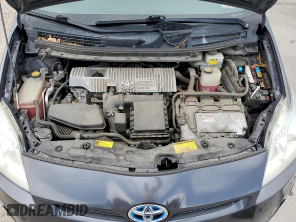 2010 Toyota Prius II z VIN JTDKN3DU5A0181803, wystawiony jako Copart lot #60538755 z przebiegiem 184 304 mil mil oraz Czysty tytuł • Clean title. Historia ofert i sprzedaży dostępna na DreamBid. Obrazek 11.