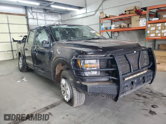 2023 Ford F-150 with VIN 1FTFW1P85PKD53178, listed as a Copart auction lot 54293575 with Not provided miles and Salvage title. Bid and sale history available at DreamBid. Image 4.