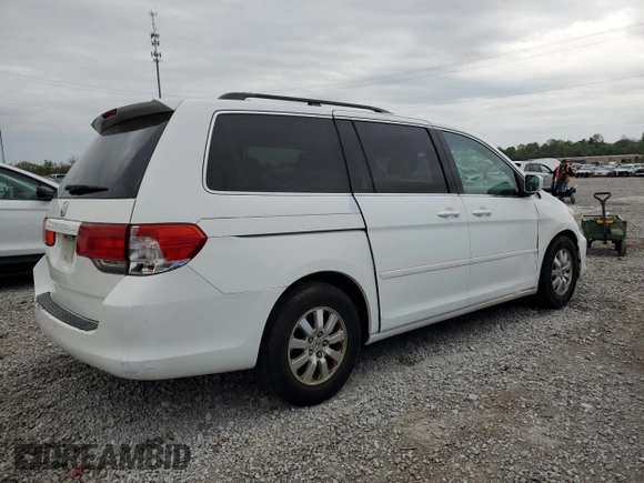 2010 Honda Odyssey EX-L with VIN 5FNRL3H62AB032427, listed as a Copart auction lot 53936295 with 203,425 mi miles and Clean Title. Bid and sale history available at carsss.com. Image 3.
