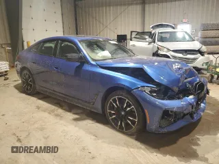 2024 BMW i4 M50 z VIN WBY33AW09RFR93637, wystawiony jako Copart lot #45842555 z przebiegiem 7 691 mil mil oraz Szkoda całkowita • Salvage title. Historia ofert i sprzedaży dostępna na DreamBid. Obrazek 4.