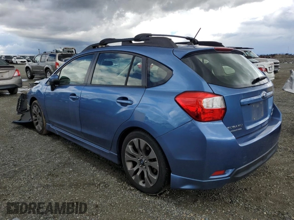2015 Subaru Impreza Special Sports Premium с VIN JF1GPAU61F8330793, выставлен на аукционе Copart как лот 48900295 с пробегом 115 632 миль миль и Списание • Salvage title. История ставок и продаж доступна на DreamBid. Изображение 2.