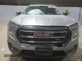 2024 GMC Terrain AT4 with VIN 3GKALYEG9RL267822, listed as a Copart auction lot 87405664 with 5,554 mi miles and Salvage Title. Bid and sale history available at DreamBid. Image 5.