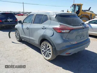 2024 Nissan Kicks SV with VIN 3N1CP5CV3RL472760, listed as a IAAI auction lot 41706169 with 20,160 mi miles. Bid and sale history available at carsss.com. Image 3.