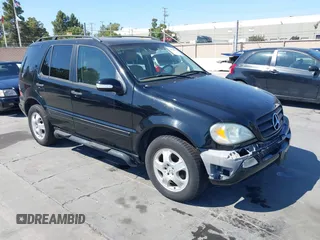 2003 Mercedes-Benz M 350 with VIN 4JGAB57E73A435749, listed as a IAAI auction lot 42608693 with 130,446 mi miles and . Bid and sale history available at DreamBid. Image 1.