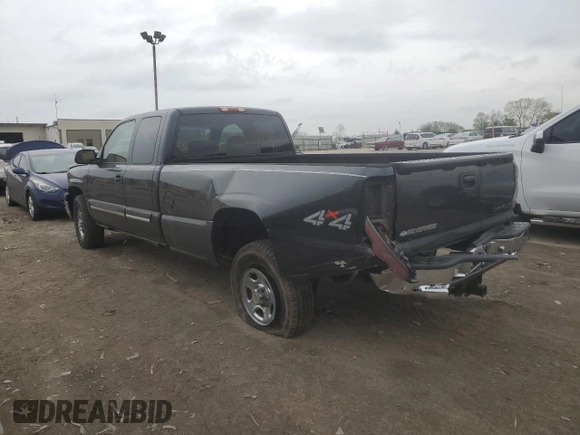 2004 Chevrolet Silverado 1500 Z71 with VIN 1GCEK19T04E229483, listed as a Copart auction lot 53827225 with 209,715 mi miles and Salvage Title. Bid and sale history available at DreamBid. Image 2.
