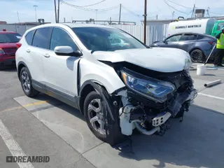 2018 Honda CR-V EX-L with VIN 2HKRW1H86JH503493, listed as a IAAI auction lot 41916065 with 1 mi miles. Bid and sale history available at carsss.com. Image 1.