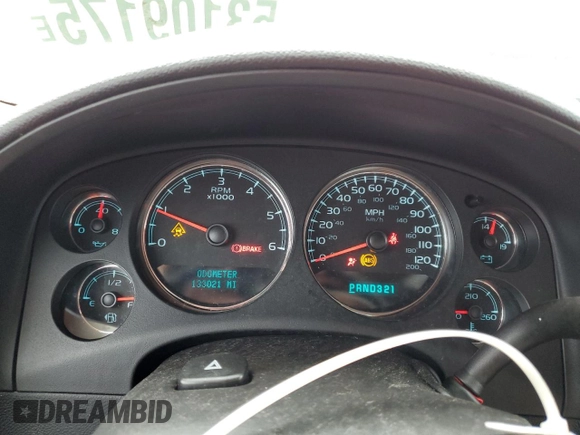 2008 GMC Sierra 1500 Work Truck z VIN 2GTEK13MX81100983, wystawiony jako Copart lot #53109175 z przebiegiem 133 021 mil mil oraz Szkoda całkowita • Salvage title. Historia ofert i sprzedaży dostępna na DreamBid. Obrazek 9.
