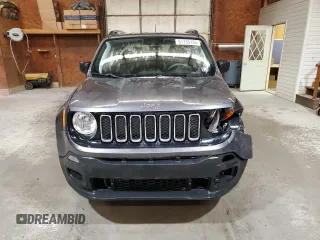 2018 Jeep Renegade Upland with VIN ZACCJBAB5JPG63825, listed as a Copart auction lot 61135135 with 113,666 mi miles and Salvage title. Bid and sale history available at DreamBid. Image 5.
