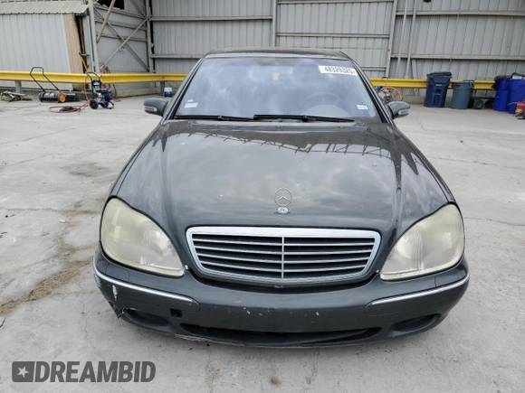 2001 Mercedes-Benz S-Class with VIN WDBNG70J51A177866, listed as a Copart auction lot 48329325 with 136,687 mi miles and Clean Title. Bid and sale history available at carsss.com. Image 5.