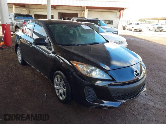 2013 Mazda Mazda3 i Sport with VIN JM1BL1U88D1711290, listed as a IAAI auction lot 41756747 with 100,570 mi miles. Bid and sale history available at carsss.com. Image 1.