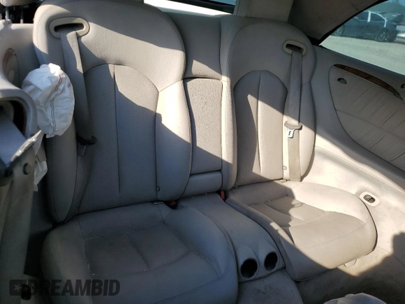 2005 Mercedes-Benz CLK 500 with VIN WDBTK75G15T034331, listed as a Copart auction lot 72636504 with Not Provided miles and Salvage Title. Bid and sale history available at DreamBid. Image 12.