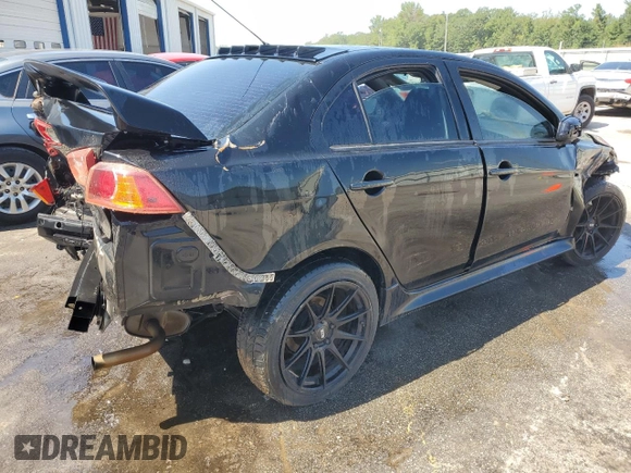 2010 Mitsubishi Lancer ES with VIN JA32U2FUXAU032370, listed as a Copart auction lot 71780454 with 225,280 mi miles and Salvage Title. Bid and sale history available at carsss.com. Image 3.