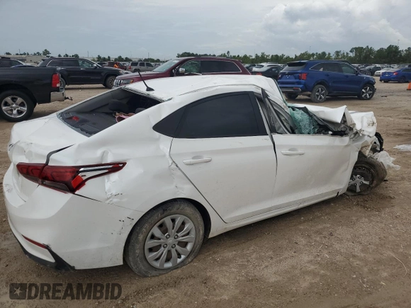 2019 Hyundai Accent SE with VIN 3KPC24A36KE067915, listed as a Copart auction lot 64745104 with 122,745 mi miles and Salvage Title. Bid and sale history available at carsss.com. Image 3.