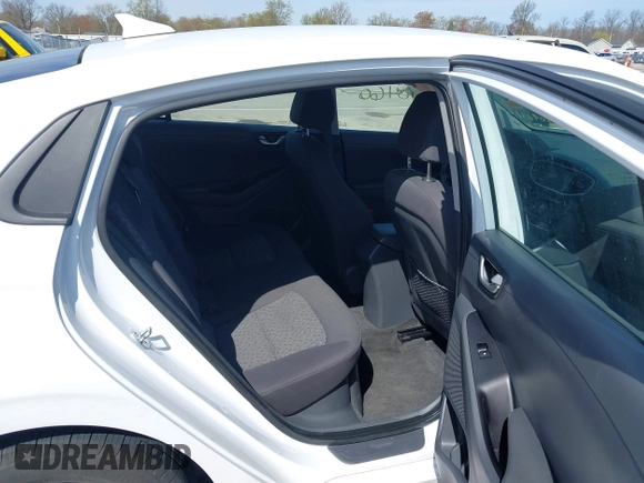 2019 Hyundai Ioniq Blue with VIN KMHC65LCXKU166533, listed as a IAAI auction lot 42090460 with 109,703 mi miles and . Bid and sale history available at DreamBid. Image 8.