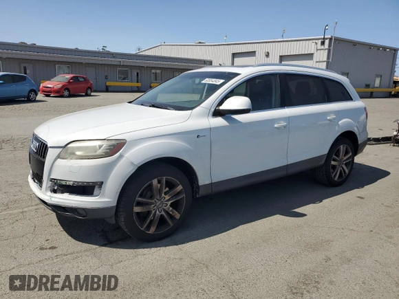2013 Audi Q7 Premium Plus z VIN WA1LGAFE1DD008683, wystawiony jako Copart lot #60854845 z przebiegiem 132 433 mil mil oraz Szkoda całkowita • Salvage title. Historia ofert i sprzedaży dostępna na DreamBid. Obrazek 1.