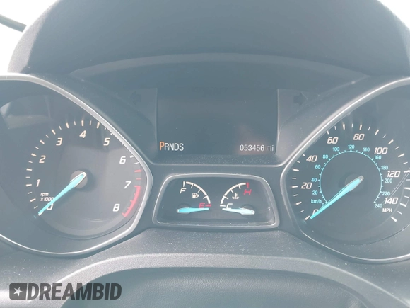 2016 Ford Escape Titanium with VIN 1FMCU0JX8GUA49619, listed as a IAAI auction lot 41743116 with 53,456 mi miles. Bid and sale history available at carsss.com. Image 7.