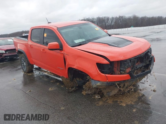 2019 Chevrolet Colorado 4WD ZR2 z VIN 1GCGTEEN1K1160280, wystawiony jako IAAI lot #41166240 z przebiegiem 71 529 mil mil oraz . Historia ofert i sprzedaży dostępna na DreamBid. Obrazek 1.