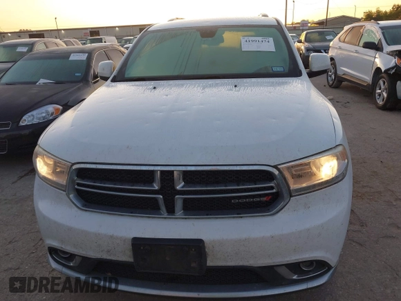 2016 Dodge Durango Limited with VIN 1C4RDHDGXGC386937, listed as a IAAI auction lot 41991474 with 182,565 mi miles and . Bid and sale history available at DreamBid. Image 12.