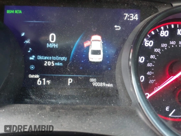 2021 Toyota Camry XSE z VIN 4T1K61AK1MU585677, wystawiony jako IAAI lot #42238920 z przebiegiem 90 089 mil mil oraz . Historia ofert i sprzedaży dostępna na DreamBid. Obrazek 16.