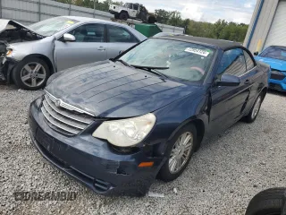 2008 Chrysler Sebring Touring with VIN 1C3LC55RX8N624562, listed as a Copart auction lot 72954124 with 118,988 mi miles and Salvage Title. Bid and sale history available at carsss.com. Image 1.