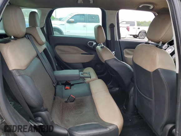 2014 FIAT 500L Lounge z VIN ZFBCFACH0EZ012383, wystawiony jako Copart lot #56930335 z przebiegiem 144 657 mil mil oraz Tytuł czysty. Historia ofert i sprzedaży dostępna na DreamBid. Obrazek 10.