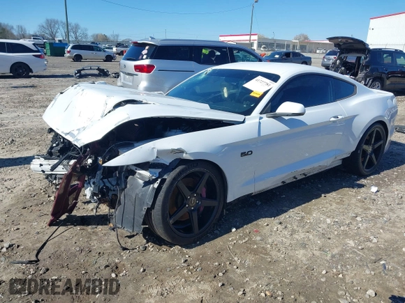2015 Ford Mustang GT with VIN 1FA6P8CF6F5354045, listed as a IAAI auction lot 41727781 with 105,448 mi miles and . Bid and sale history available at carsss.com. Image 18.