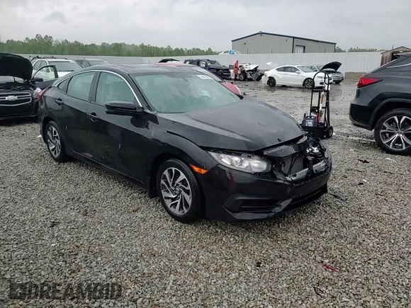 2016 Honda Civic EX with VIN 19XFC2F75GE075005, listed as a Copart auction lot 54423005 with 89,207 mi miles and Salvage Title. Bid and sale history available at DreamBid. Image 13.