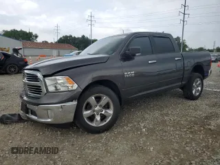 2017 Ram 1500 Big Horn with VIN 1C6RR7LG9HS681927, listed as a Copart auction lot 61554855 with 78,467 mi miles and Salvage title. Bid and sale history available at DreamBid. Image 1.