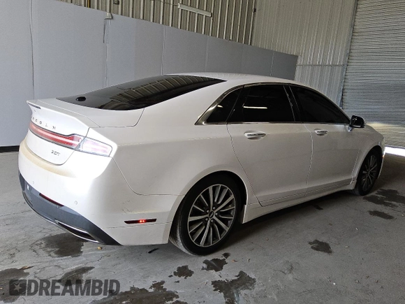 2018 Lincoln MKZ Select z VIN 3LN6L5C9XJR622787, wystawiony jako Copart lot #44891655 z przebiegiem 55 986 mil mil oraz Czysty tytuł • Clean title. Historia ofert i sprzedaży dostępna na DreamBid. Obrazek 3.