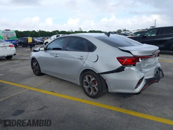 2021 Kia Forte LXS with VIN 3KPF24AD6ME294384, listed as a IAAI auction lot 41215191 with 146,115 mi miles. Bid and sale history available at carsss.com. Image 3.