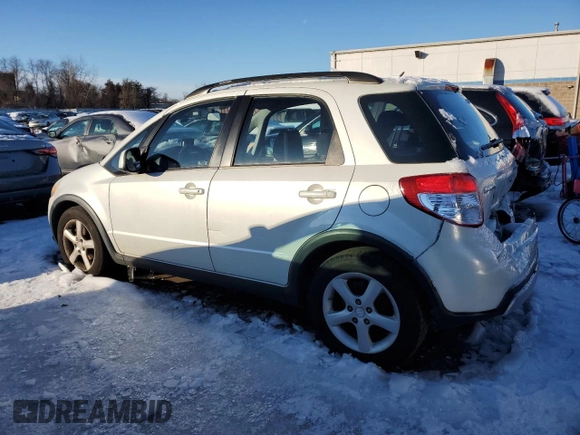 2009 Suzuki SX4 with VIN JS2YB413195102281, listed as a Copart auction lot 45189225 with 93,412 mi miles and Clean Title. Bid and sale history available at carsss.com. Image 2.