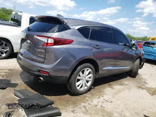 2021 Acura RDX with VIN 5J8TC2H38ML002535, listed as a Copart auction lot 60232244 with 92,692 mi miles and Clean title. Bid and sale history available at DreamBid. Image 3.