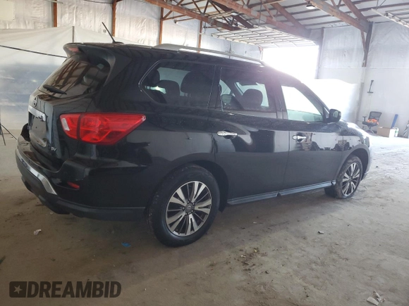 2018 Nissan Pathfinder SL with VIN 5N1DR2MN0JC606841, listed as a Copart auction lot 50200115 with 133,975 mi miles and Clean Title. Bid and sale history available at carsss.com. Image 3.