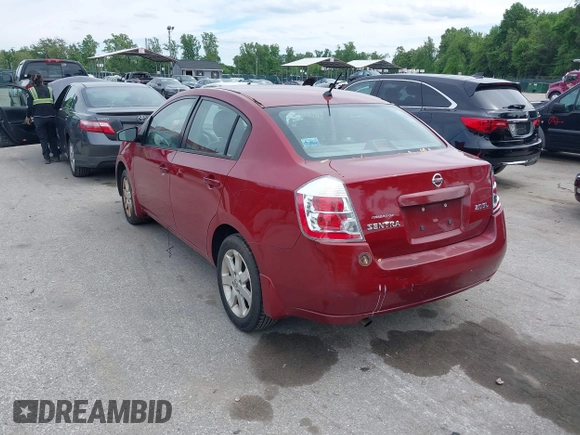 2007 Nissan Sentra 2.0 with VIN 3N1AB61E17L607262, listed as a IAAI auction lot 42191601 with 279,556 mi miles and . Bid and sale history available at DreamBid. Image 3.