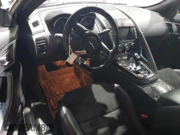 2018 Jaguar F-Type with VIN SAJD51EEXJCK51042, listed as a Copart auction lot 84990464 with 53,400 mi miles and Salvage Title. Bid and sale history available at DreamBid. Image 8.