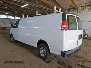 2017 Chevrolet Express Cargo Van with VIN 1GCWGBFG1H1324487, listed as a Copart auction lot 82925624 with 111,345 mi miles and Clean Title. Bid and sale history available at carsss.com. Image 2.