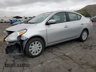 2016 Nissan Versa S with VIN 3N1CN7AP3GL848165, listed as a Copart auction lot 53156985 with 64,681 mi miles and Salvage Title. Bid and sale history available at carsss.com. Image 1.
