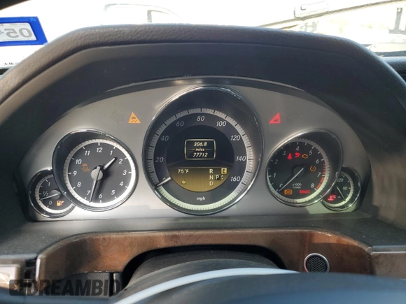 2012 Mercedes-Benz E 350 Luxury with VIN WDDHF5KB5CA641534, listed as a Copart auction lot 54821925 with 77,712 mi miles and Salvage Title. Bid and sale history available at DreamBid. Image 9.