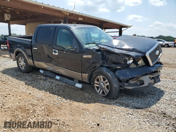 2006 Ford F-150 XLT with VIN 1FTPW12V46FB63882, listed as a Copart auction lot 60549325 with 213,877 mi miles and Salvage title. Bid and sale history available at DreamBid. Image 4.