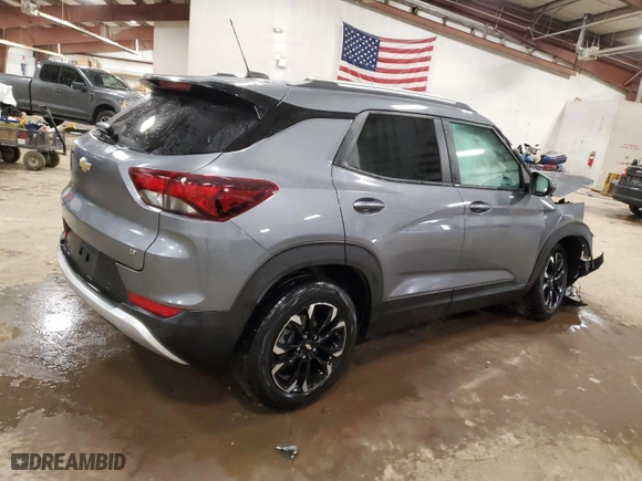 2021 Chevrolet TrailBlazer LT with VIN KL79MPS29MB021200, listed as a Copart auction lot 80394574 with 66,519 mi miles and Non Repairable. Bid and sale history available at carsss.com. Image 3.