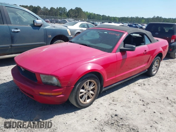 2008 Ford Mustang Deluxe with VIN 1ZVHT84N685189280, listed as a IAAI auction lot 42054118 with Not provided miles and . Bid and sale history available at DreamBid. Image 2.