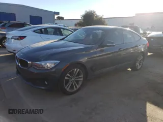 2016 BMW 3 Series GT 328i xDrive with VIN WBA8Z5C57GG500832, listed as a Copart auction lot 38520953 with 64,054 mi miles. Bid and sale history available at carsss.com. Image 1.