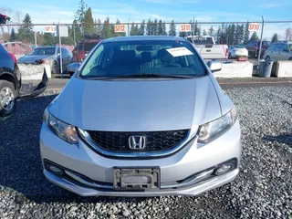 2015 Honda Civic Sedan EX-L with VIN 19XFB2F91FE205512, listed as a IAAI auction lot 41849708 with 122,947 mi miles. Bid and sale history available at carsss.com. Image 12.