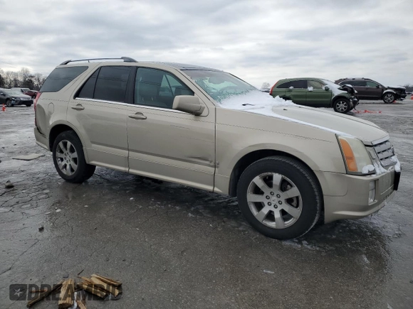 2007 Cadillac SRX with VIN 1GYEE63A970156718, listed as a Copart auction lot 46070525 with 154,741 mi miles and Clean Title. Bid and sale history available at carsss.com. Image 4.