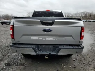 2018 Ford F-150 XL with VIN 1FTEW1E59JFC37258, listed as a Copart auction lot 52680255 with 93,966 mi miles and Salvage title. Bid and sale history available at DreamBid. Image 6.