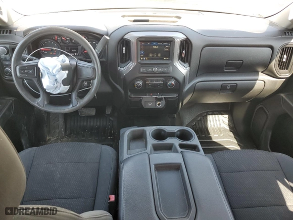 2019 Chevrolet Silverado 1500 Work Truck with VIN 1GCRYAEH6KZ276556, listed as a Copart auction lot 53028855 with 56,036 mi miles and Salvage Title. Bid and sale history available at carsss.com. Image 8.