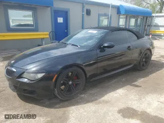 2008 BMW 6 Series M6 with VIN WBSEK93508CY79286, listed as a Copart auction lot 51989515 with 156,413 mi miles and Clean Title. Bid and sale history available at carsss.com. Image 1.
