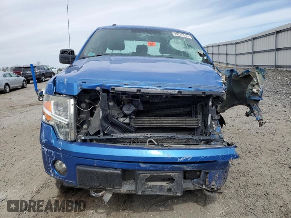 2014 Ford F-150 XL with VIN 1FTFX1EF4EFB95596, listed as a Copart auction lot 49229315 with 0 mi miles and Salvage Title. Bid and sale history available at carsss.com. Image 5.